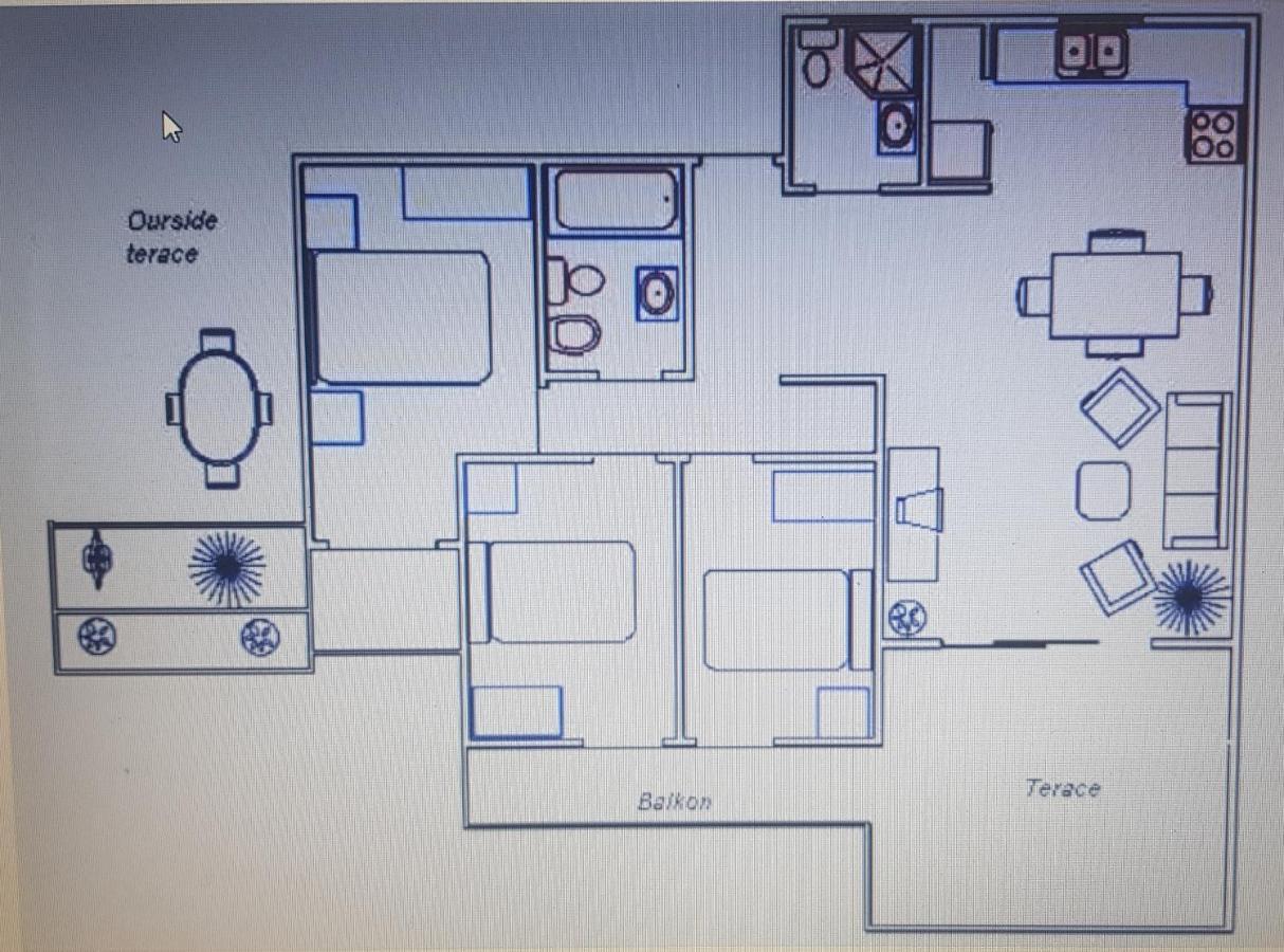 Apartments Pero Podgora Luaran gambar